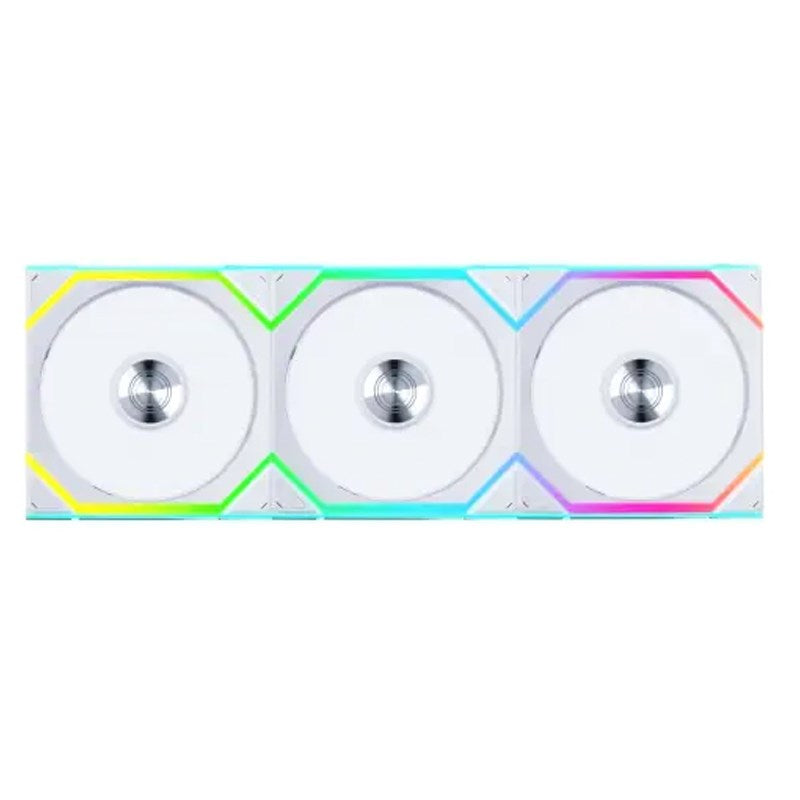 LIAN LI UNI FAN SL Wireless 120mm ARGB Case Fans (3 Pack) - White LIAN LI UNI FAN SL Wireless 120mm ARGB Case Fans (3 Pack) - White